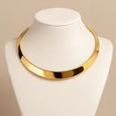 Choker Feminina Luxo ELIORA – Aro Banhado a Ouro 18k Premium