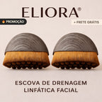 Escova Facial de Drenagem Linfática Eliora