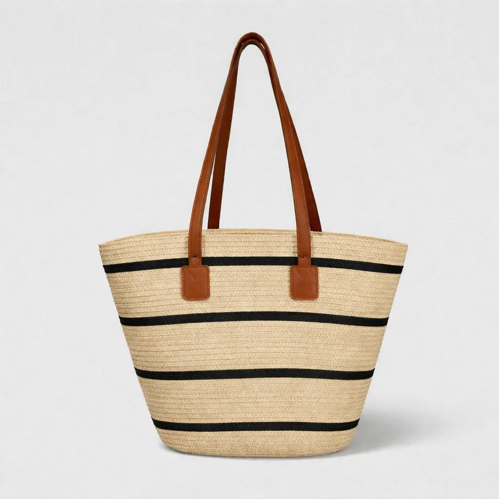 Bolsa de Palha Feminina Grande – Moda Praia 2025
