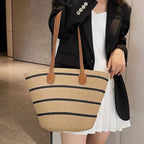 Bolsa de Palha Feminina Grande – Moda Praia 2025