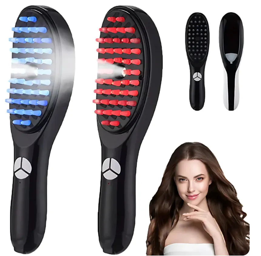 Escova Massageadora Capilar para Estímulo do Couro Cabeludo