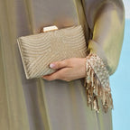 Bolsa Clutch Festa Feminina ELIORA – Elegância e Versatilidade com Alça Removível