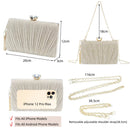 Bolsa Clutch Feminina Luxo ELIORA – Festa, Casamento e Jantar Elegante