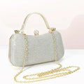 Bolsa Feminina de Festa com Strass ELIORA – Clássica e Elegante para Banquetes e Eventos